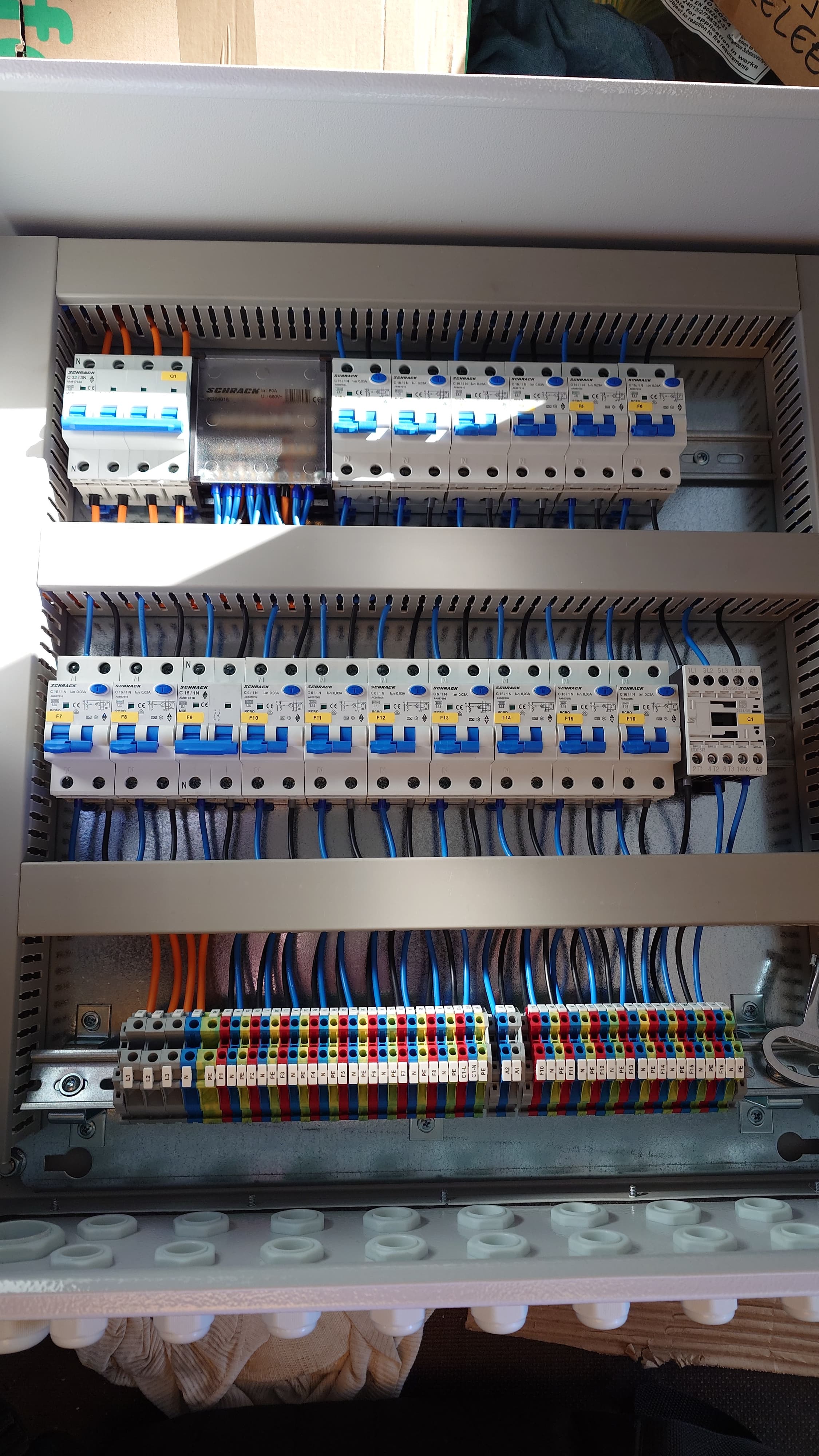 Tablou electric de control